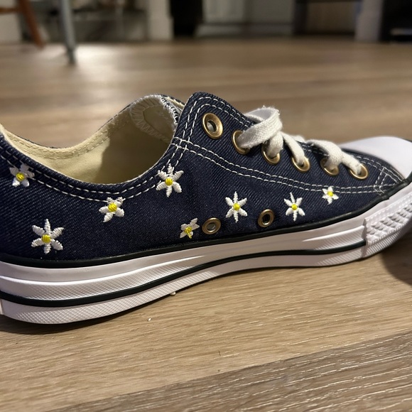 Daisy denim low tops - Picture 4 of 6